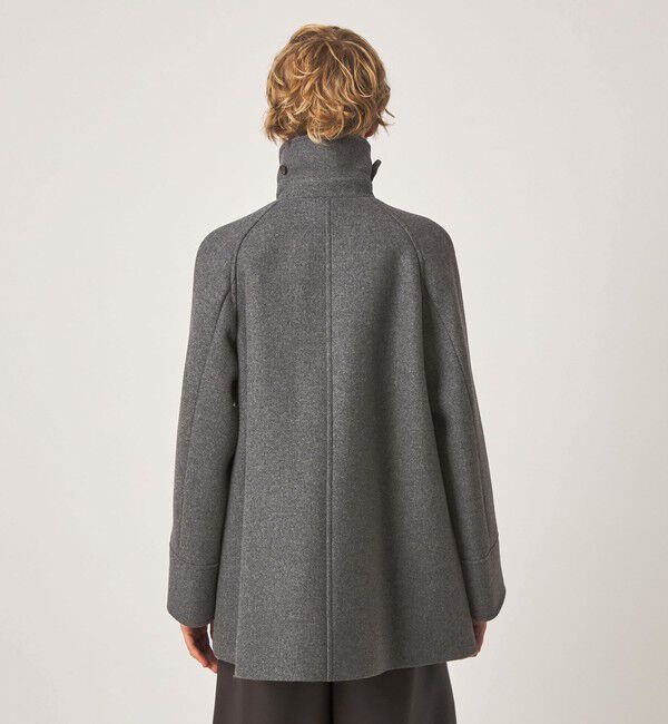 STEVEN ALAN「＜Steven Alan＞ウール カシミヤ テント ショートコート」|ステンカラーコート|