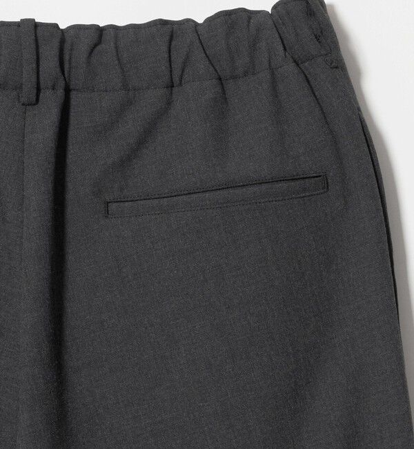 BEAUTY&YOUTH UNITED ARROWS「ダブルクロス 1プリーツ イージーパンツ No.7 タテヨコストレッチ」|チノ|