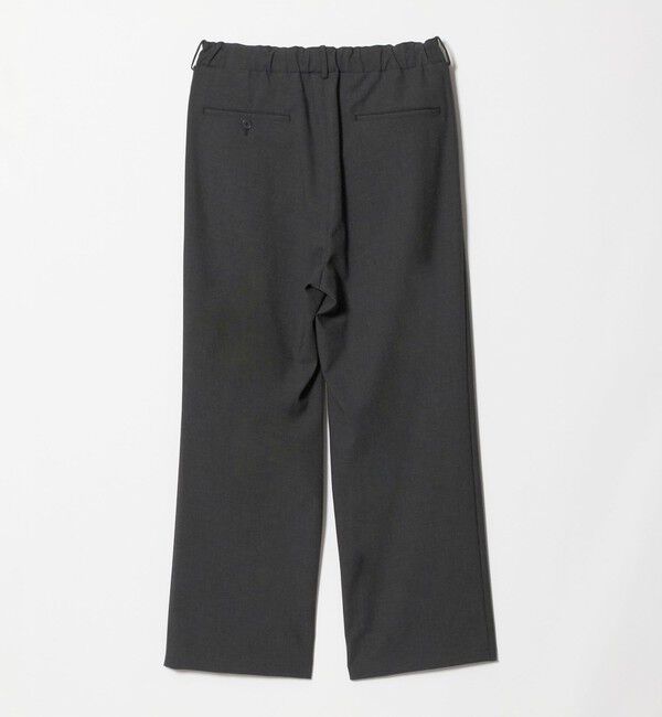 BEAUTY&YOUTH UNITED ARROWS「ダブルクロス 1プリーツ イージーパンツ No.7 タテヨコストレッチ」|チノ|
