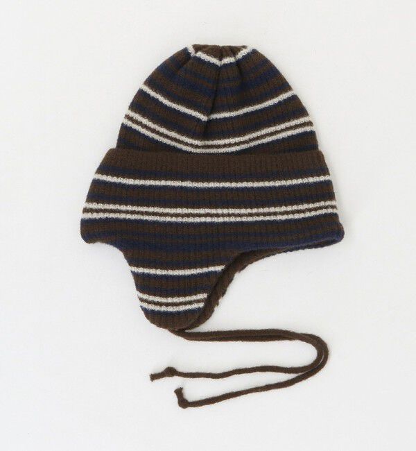 BEAUTY&YOUTH UNITED ARROWS「＜RACAL＞ボーダー イヤー ニットキャップ」|ニット帽|