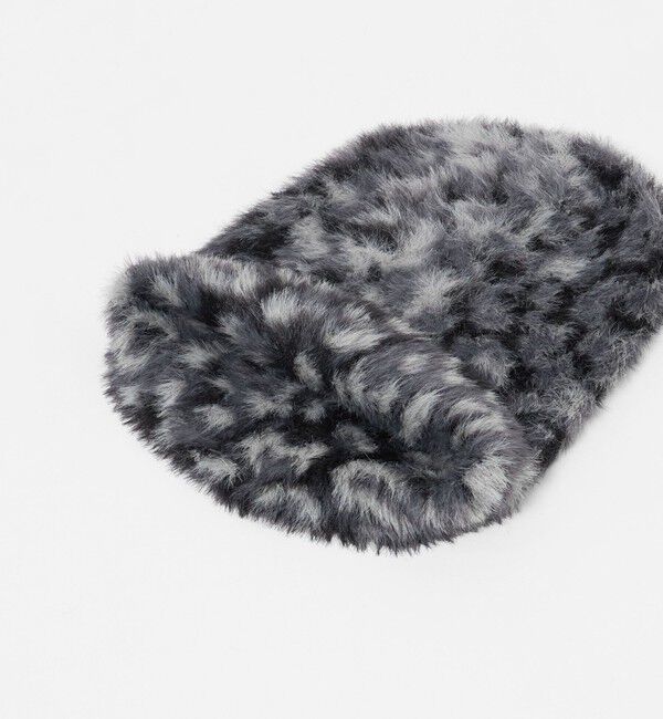 BEAUTY&YOUTH UNITED ARROWS「ファーライク ミックスカラー ニットキャップ」|ニット帽|
