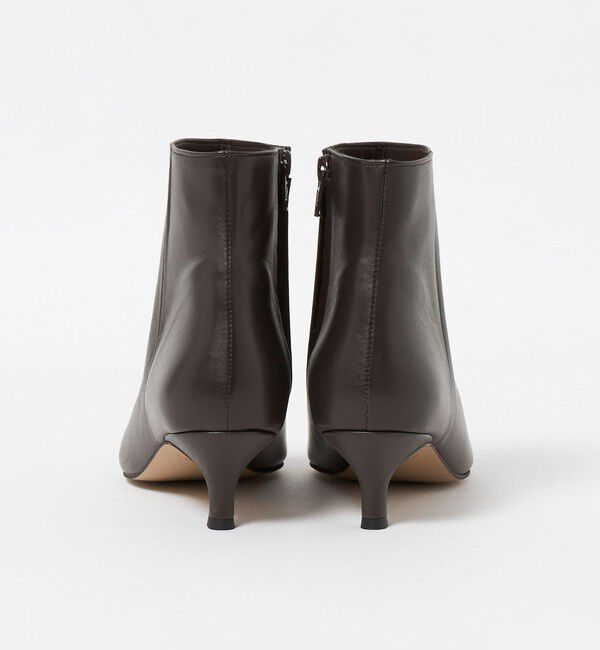 BEAUTY&YOUTH UNITED ARROWS「＜Arrum＞レザー ポインテッド ショートブーツ」|ロングブーツ|