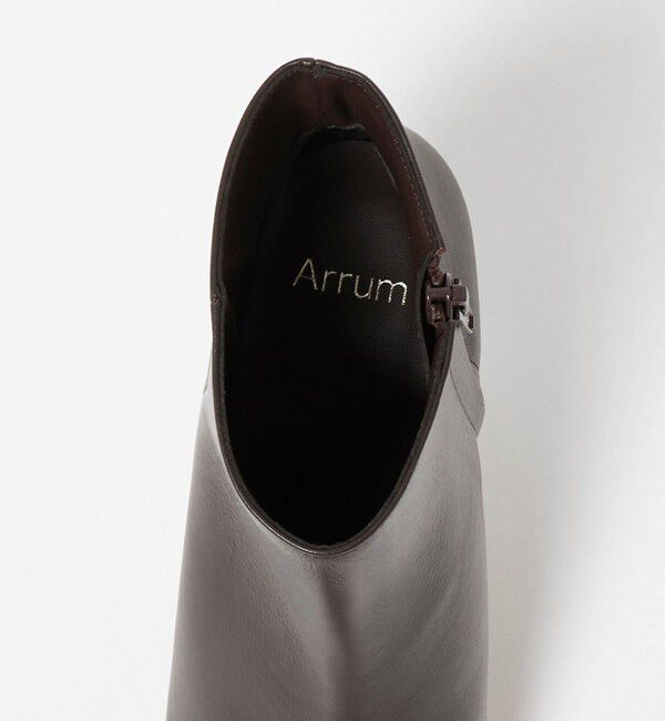 BEAUTY&YOUTH UNITED ARROWS「＜Arrum＞レザー ポインテッド ショートブーツ」|ロングブーツ|