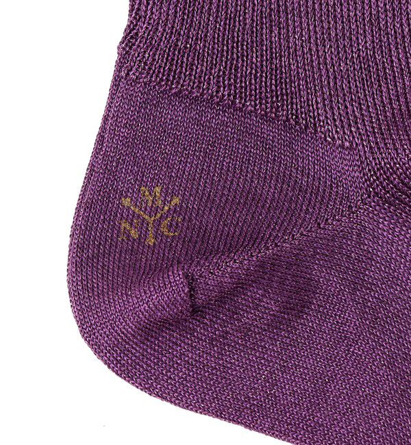 SHIPS for women「MARCOMONDE: グリッター リブ ソックス」|ソックス|