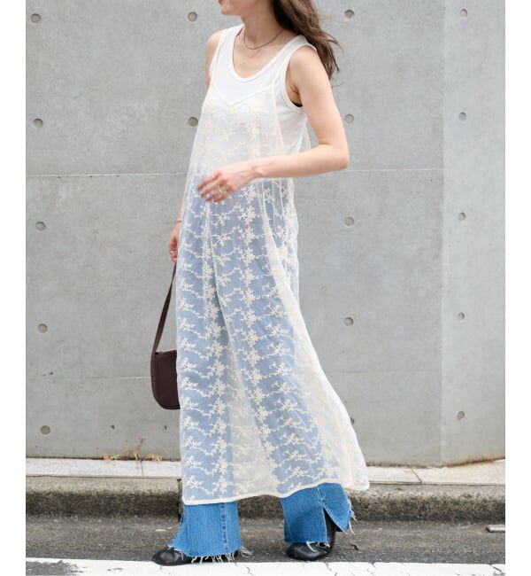 OUTDOOR PRODUCTS Usual Things「レースキャミワンピース」|ワンピース|