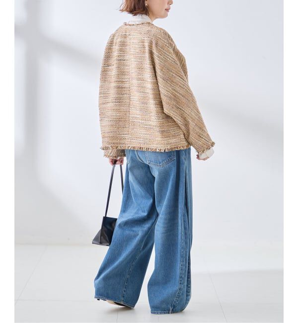 journal standard L'essage「GIOLICA TWEED ドルマンジャケット」|その他|