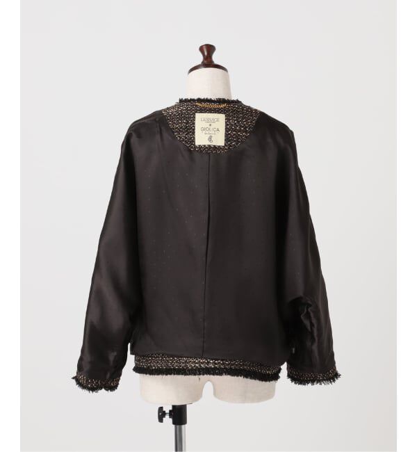 journal standard L'essage「GIOLICA TWEED ドルマンジャケット」|その他|