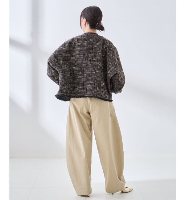 journal standard L'essage「GIOLICA TWEED ドルマンジャケット」|その他|