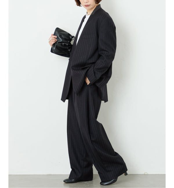 journal standard L'essage「Wサキソニーノーカラージャケット」|その他|