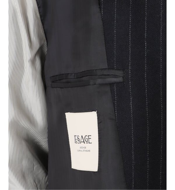 journal standard L'essage「Wサキソニーノーカラージャケット」|その他|