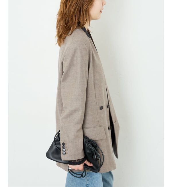 journal standard L'essage「Wサキソニーノーカラージャケット」|その他|