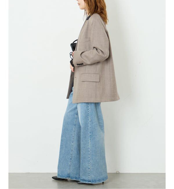 journal standard L'essage「Wサキソニーノーカラージャケット」|その他|