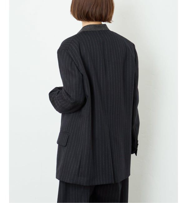 journal standard L'essage「Wサキソニーノーカラージャケット」|その他|