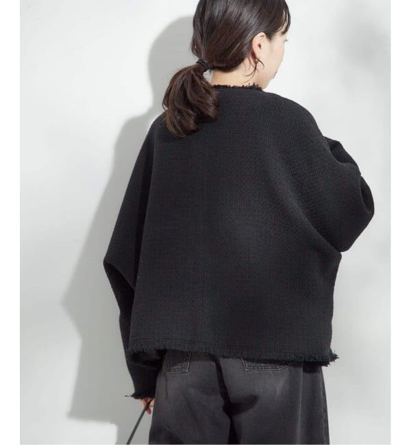 journal standard L'essage「《追加6》【金子綾さん着用】GIOLICA TWEED ドルマンジャケット」|その他|