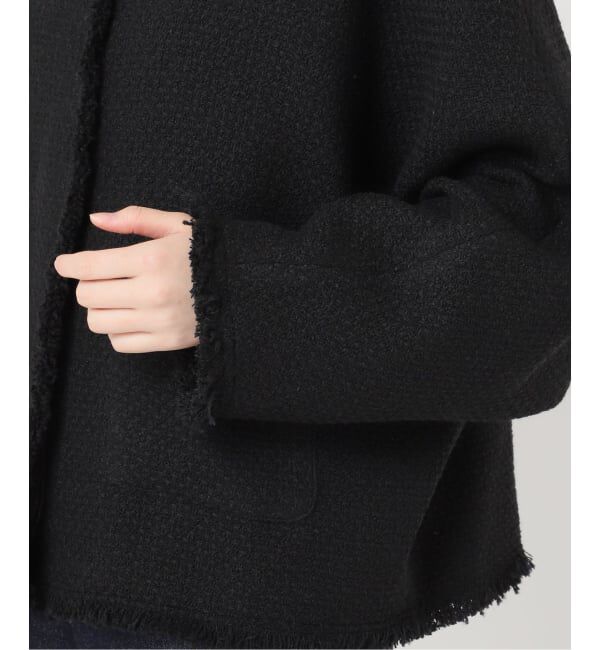 journal standard L'essage「《追加6》【金子綾さん着用】GIOLICA TWEED ドルマンジャケット」|その他|
