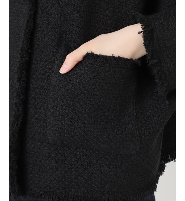 journal standard L'essage「《追加6》【金子綾さん着用】GIOLICA TWEED ドルマンジャケット」|その他|