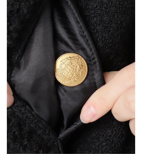 journal standard L'essage「《追加6》【金子綾さん着用】GIOLICA TWEED ドルマンジャケット」|その他|