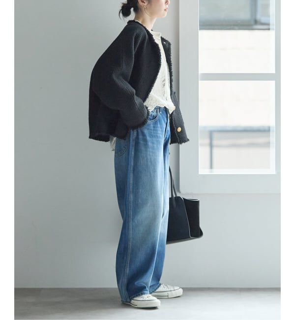 journal standard L'essage「《追加6》【金子綾さん着用】GIOLICA TWEED ドルマンジャケット」|その他|