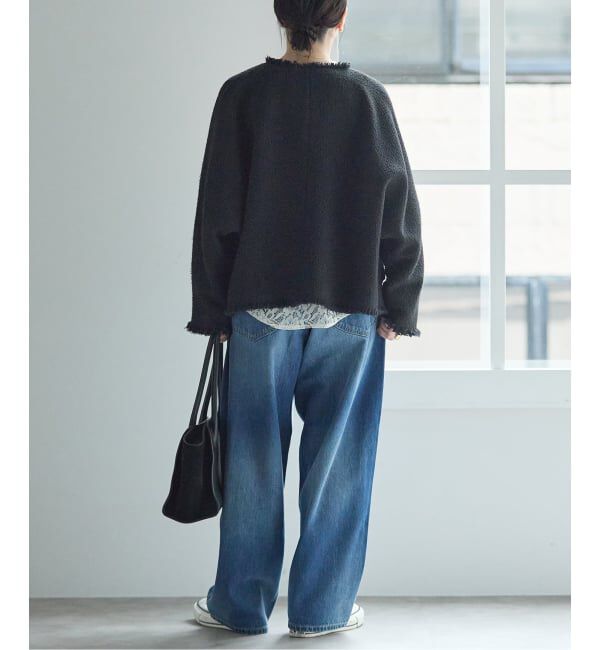 journal standard L'essage「《追加6》【金子綾さん着用】GIOLICA TWEED ドルマンジャケット」|その他|