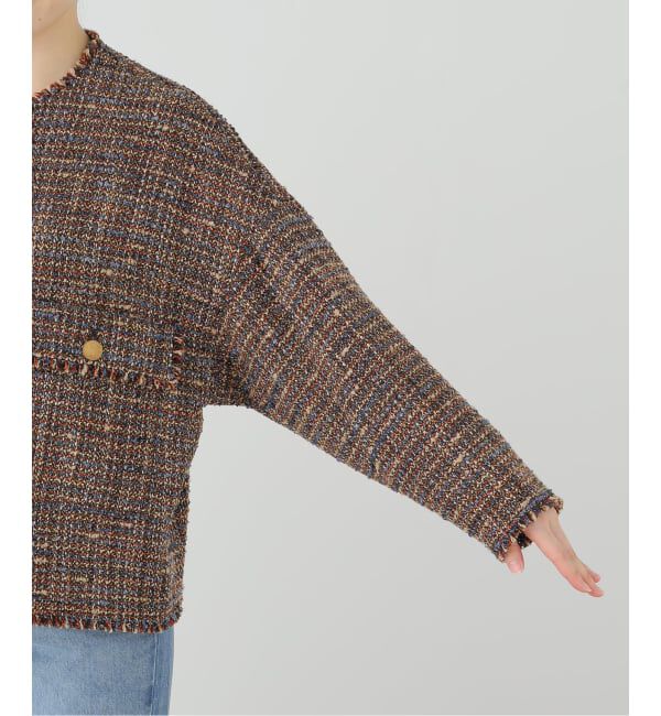 journal standard L'essage「【一部店舗＆WEB限定】GIOLICAツイードドルマンスリーブジャケット」|その他|