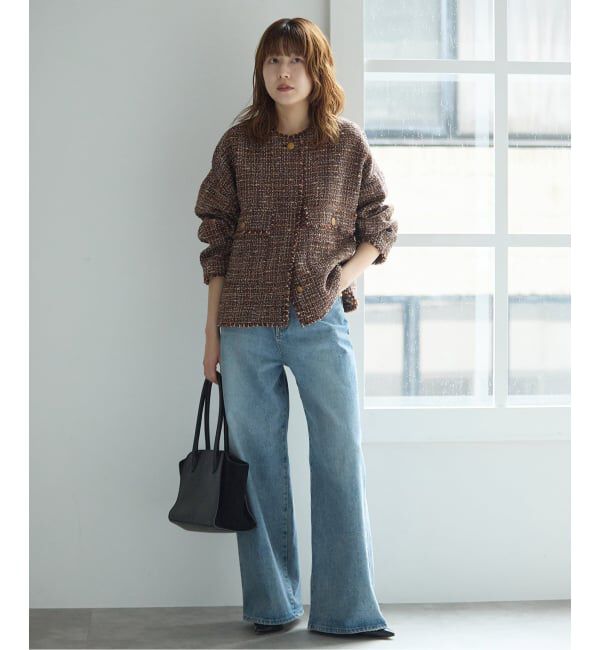 journal standard L'essage「【一部店舗＆WEB限定】GIOLICAツイードドルマンスリーブジャケット」|その他|