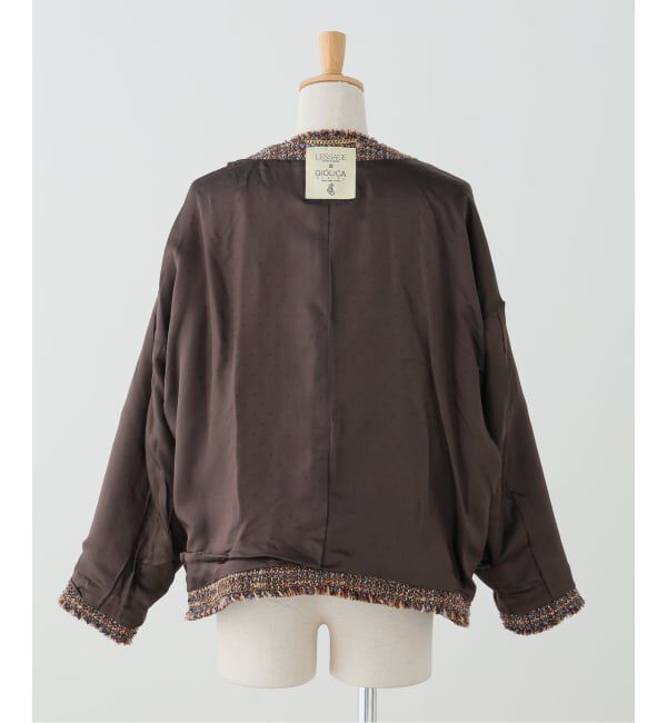journal standard L'essage「【一部店舗＆WEB限定】GIOLICAツイードドルマンスリーブジャケット」|その他|
