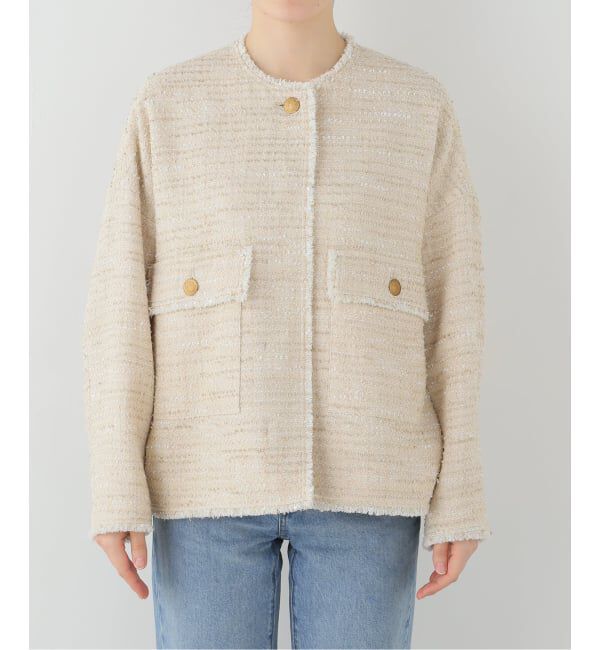 journal standard L'essage「【一部店舗＆WEB限定】GIOLICAツイードドルマンスリーブジャケット」|その他|