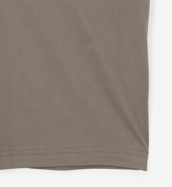 handvaerk「handvaerk | 60/2 モックネック 長袖Tシャツ MEN」|Tシャツ・カットソー|