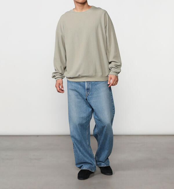  「Sanca | コットンヘンプ サーフニットプルオーバー MEN」|Tシャツ・カットソー|