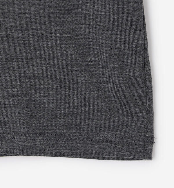  「alvana |〈別注〉ウール天竺 ベースボールTシャツ WOMEN」|Tシャツ・カットソー|