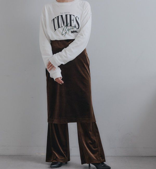 「【GOOD ROCK SPEED】【別注】NYCロンTee（TIMES）」|Tシャツ・カットソー|