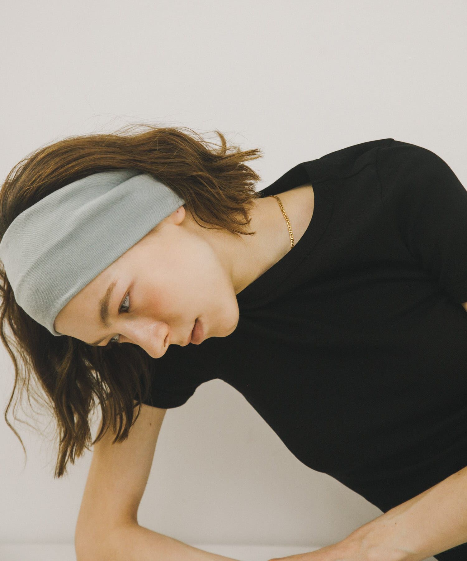 URBAN RESEARCH「decor『デコール』　Wide Hairband」|ヘアバンド|ブルー系その他