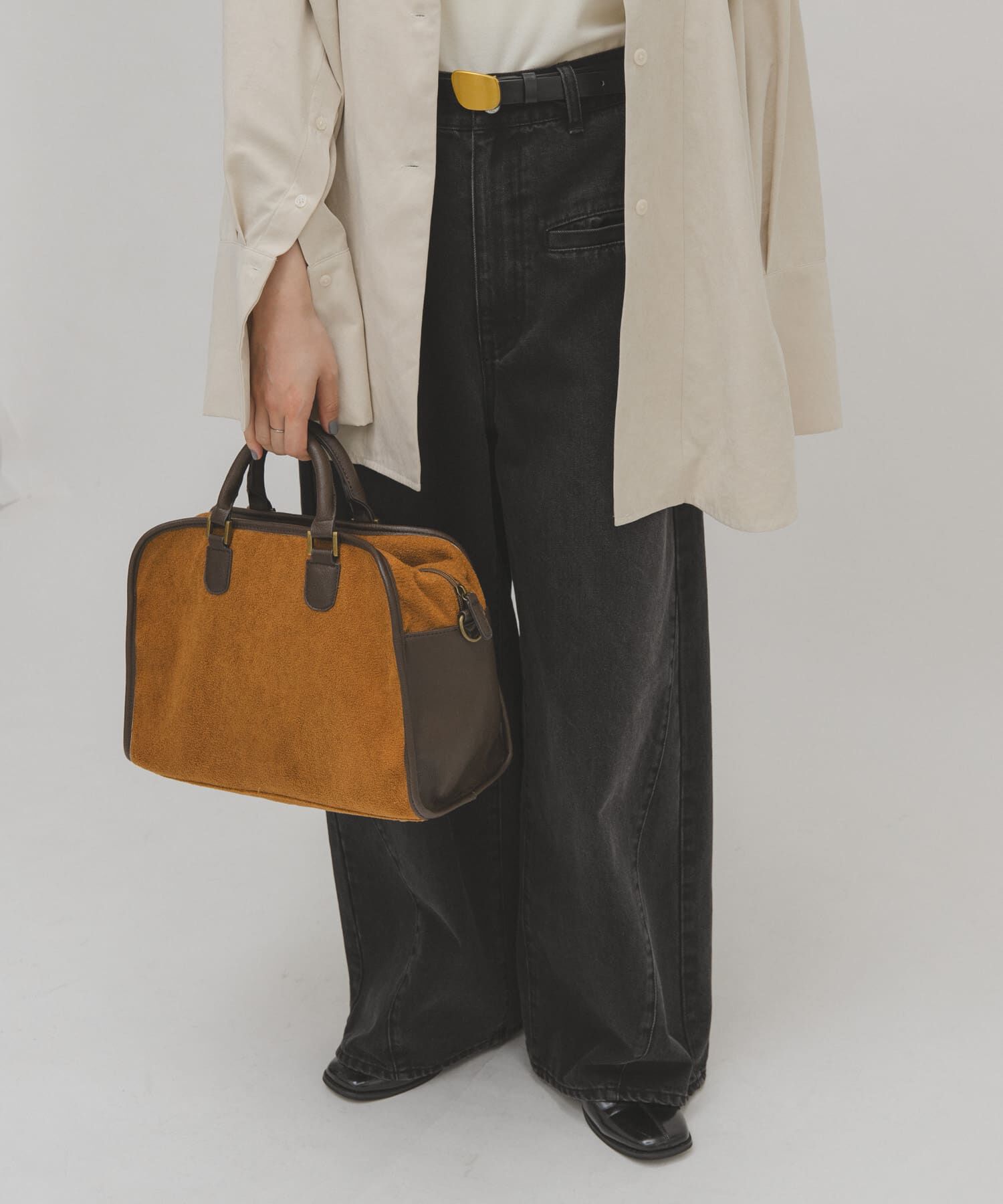  「パイルボストンBAG」|ボストンバッグ|