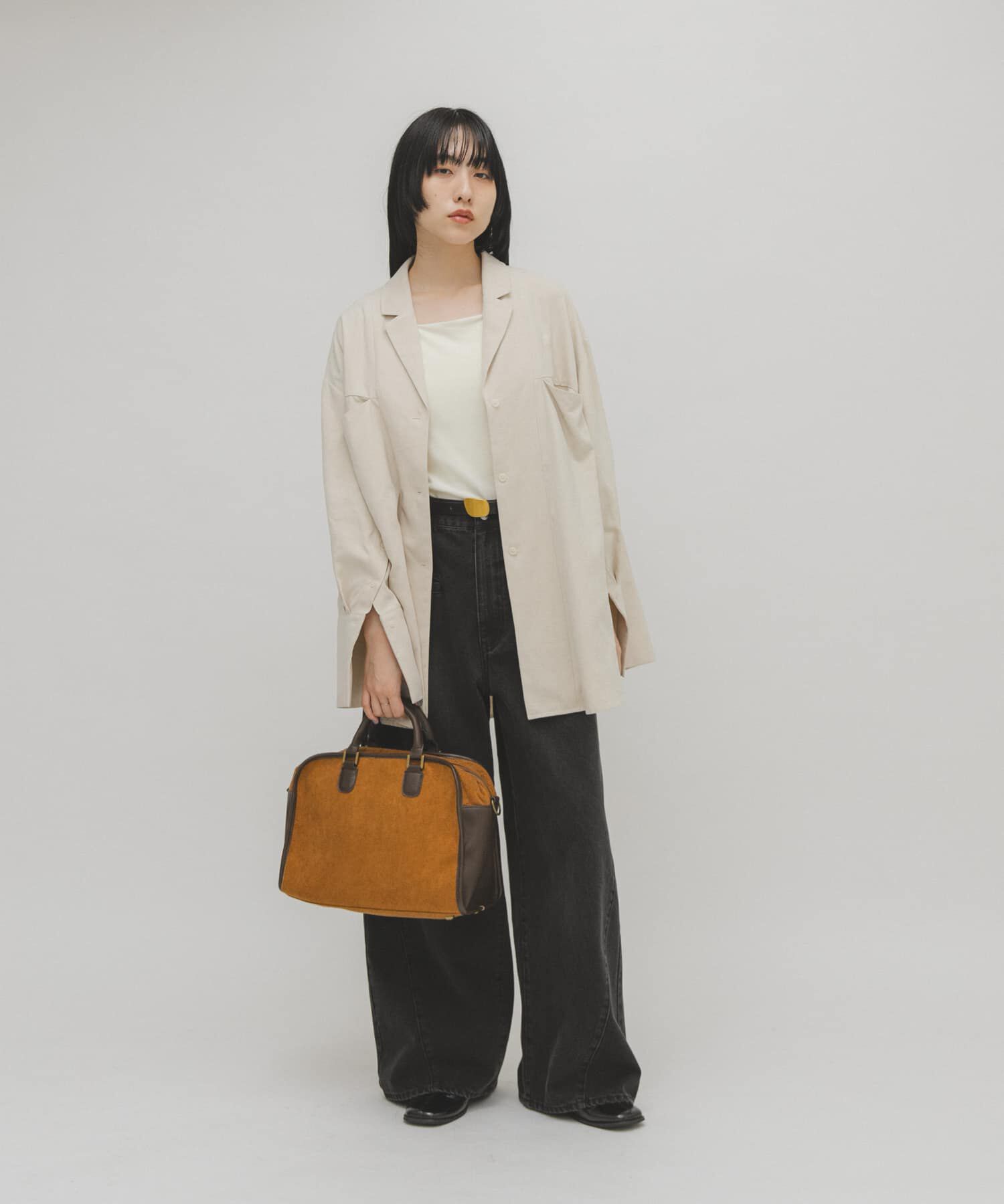  「パイルボストンBAG」|ボストンバッグ|