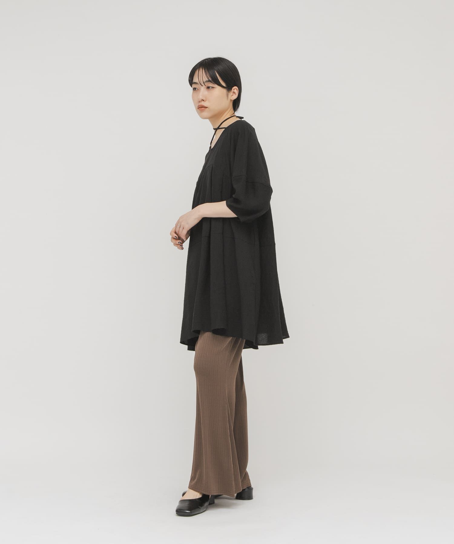  「イージーRIBフレアパンツ」|その他|