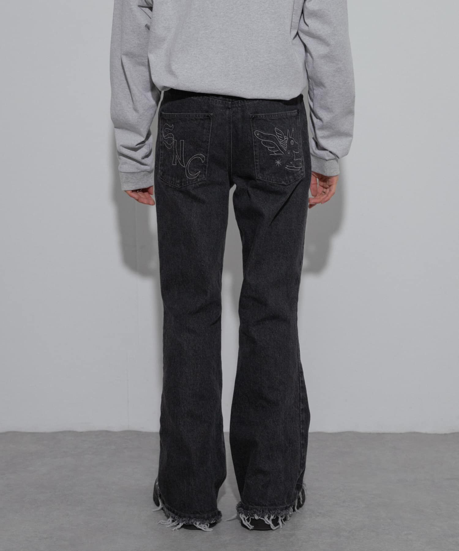 SENSE OF PLACE by URBAN RESEARCH「『別注』SHUHEI KOKI&times;SENSE OF PLACE　フレアデニム」|デニム|
