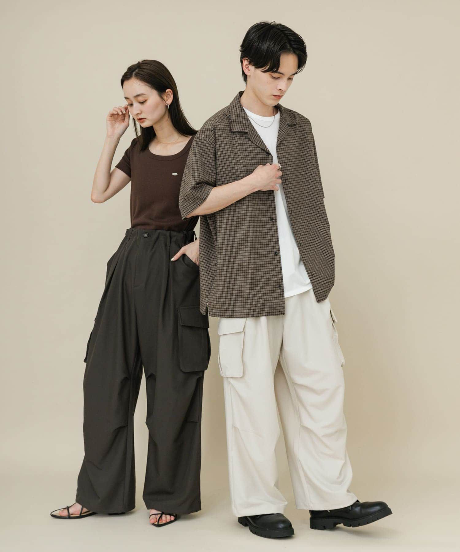 SENSE OF PLACE by URBAN RESEARCH「『ユニセックス』ワイドカーゴパンツ」|その他|