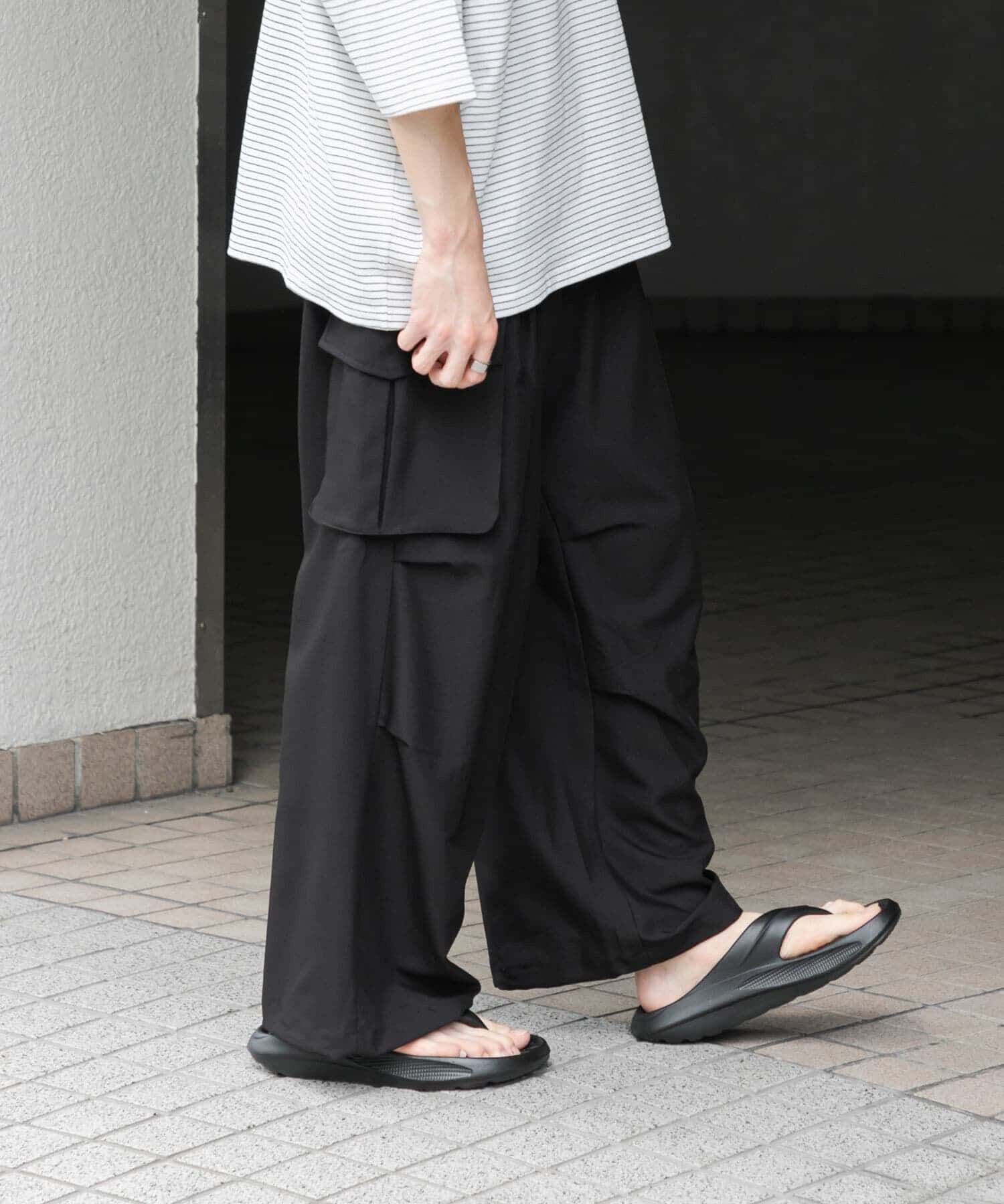 SENSE OF PLACE by URBAN RESEARCH「『ユニセックス』ワイドカーゴパンツ」|その他|