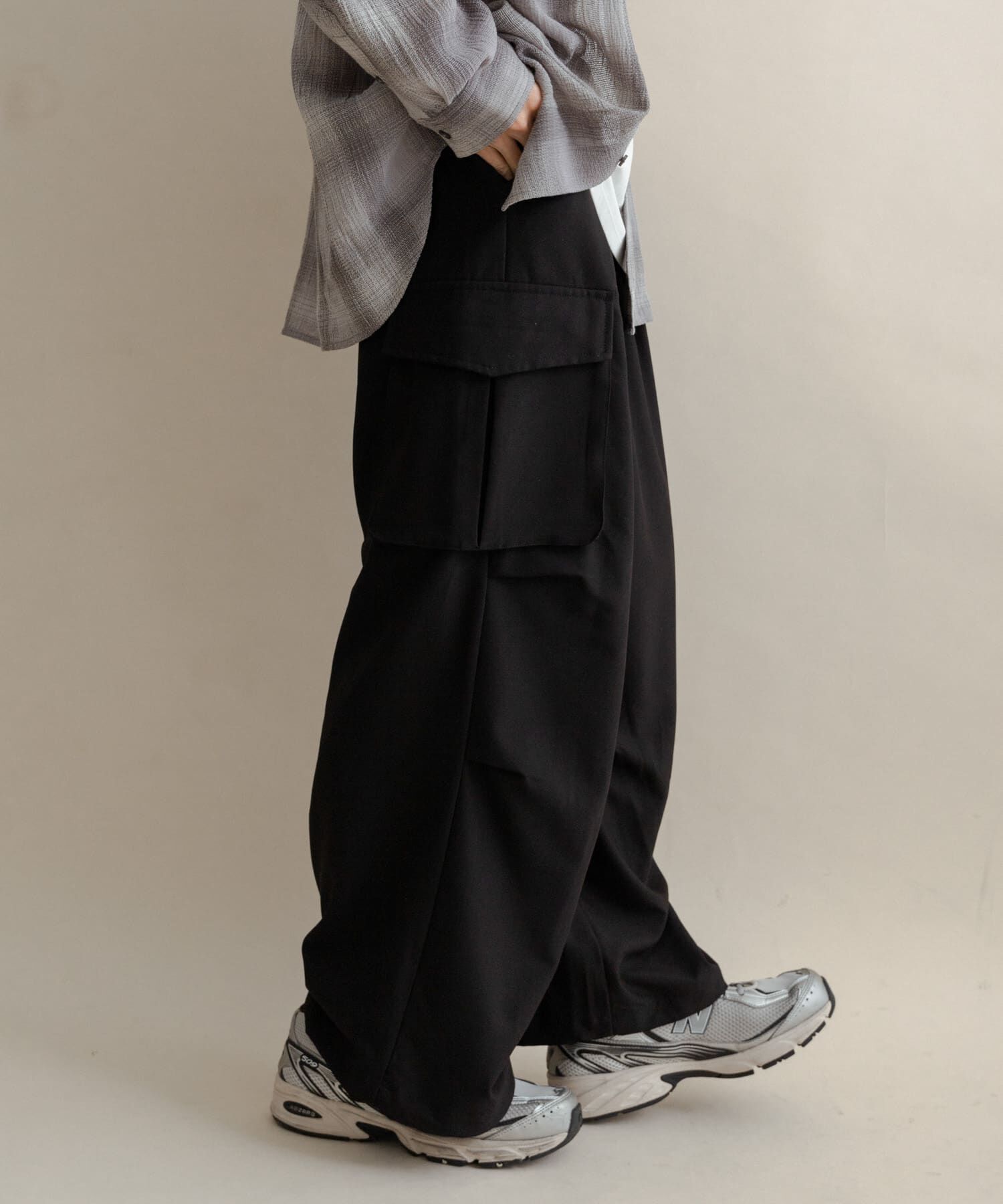 SENSE OF PLACE by URBAN RESEARCH「『ユニセックス』ワイドカーゴパンツ」|その他|