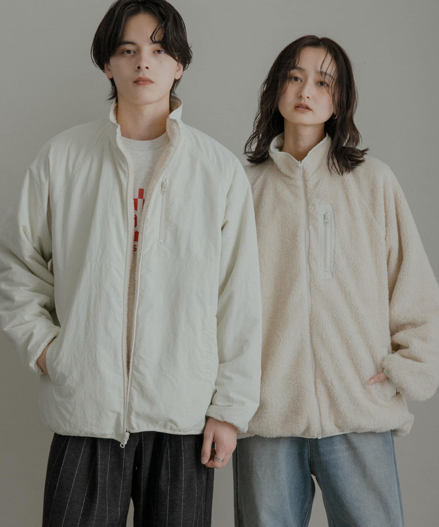 SENSE OF PLACE by URBAN RESEARCH「『ユニセックス』ユーティリティ2WAYブルゾン」|ブルゾン・スタジャン|