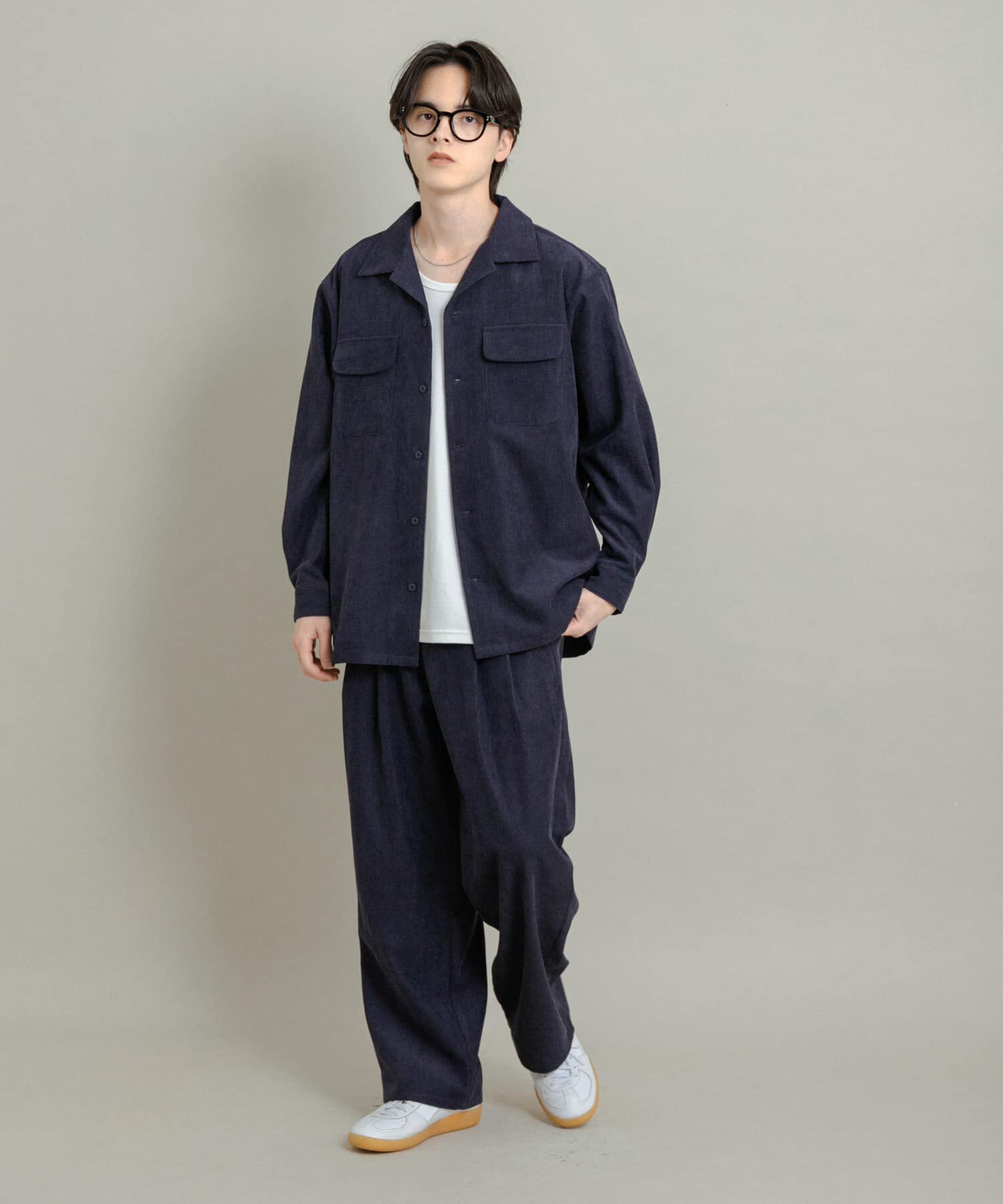 SENSE OF PLACE by URBAN RESEARCH「ブロックコーデュロイワイドスラックス」|その他|