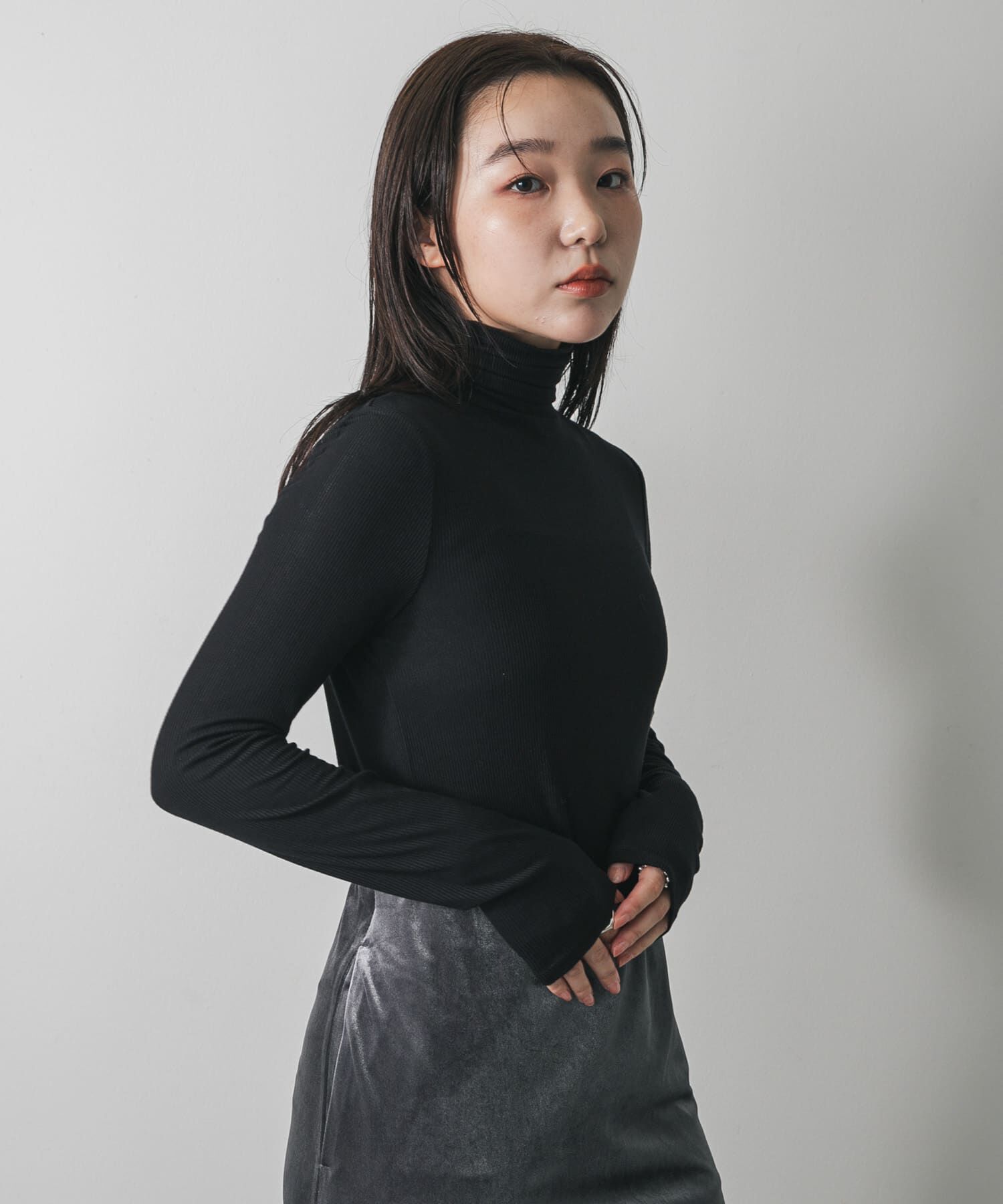 SENSE OF PLACE by URBAN RESEARCH「『毛玉防止』メローハイネックトップ」|Tシャツ・カットソー|