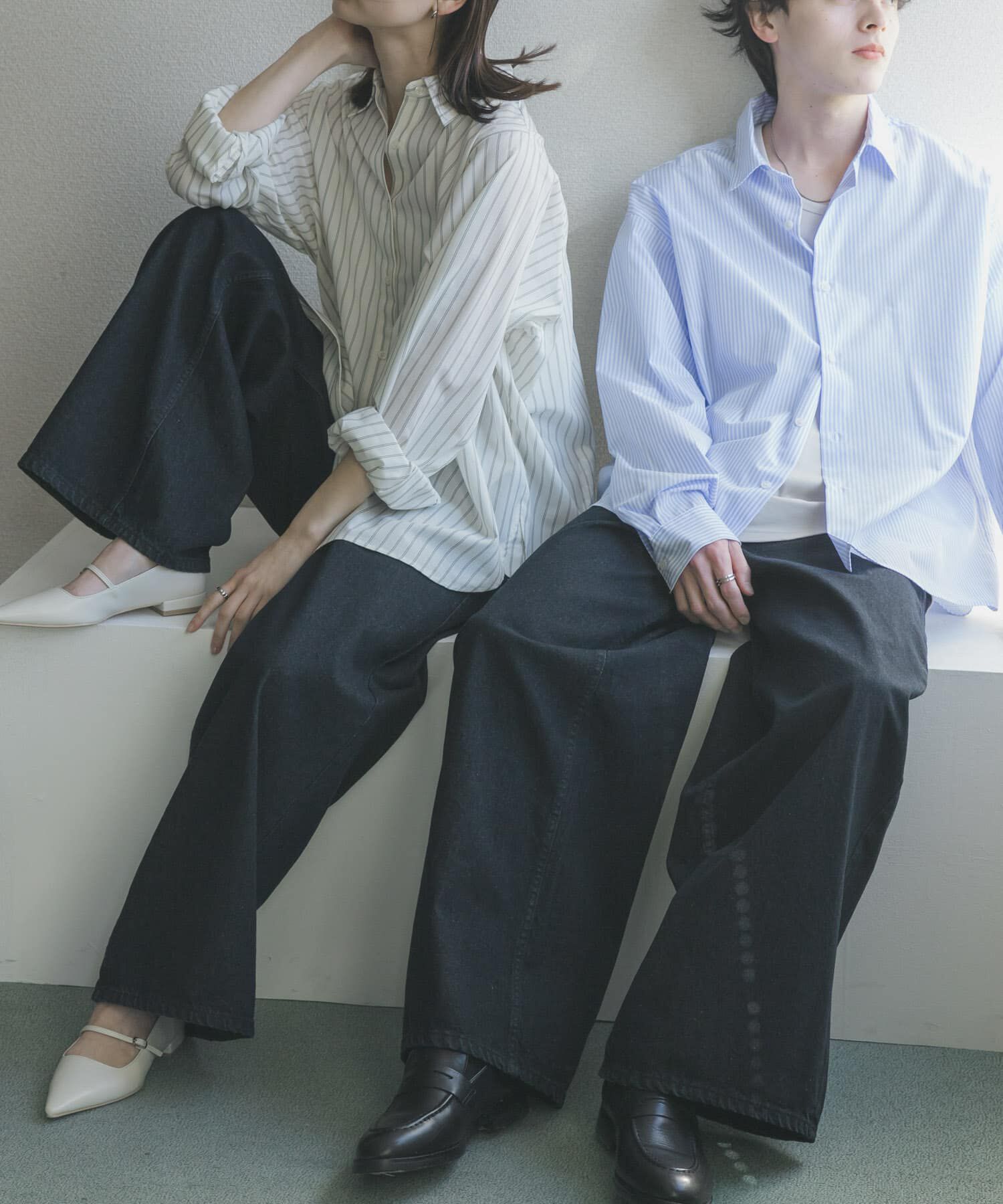 SENSE OF PLACE by URBAN RESEARCH「『一部WEB限定ｶﾗｰ』『ﾕﾆｾｯｸｽ』ｳﾞｨﾝﾃｰｼﾞﾗｲｸﾃﾞﾆﾑ 」|デニム|