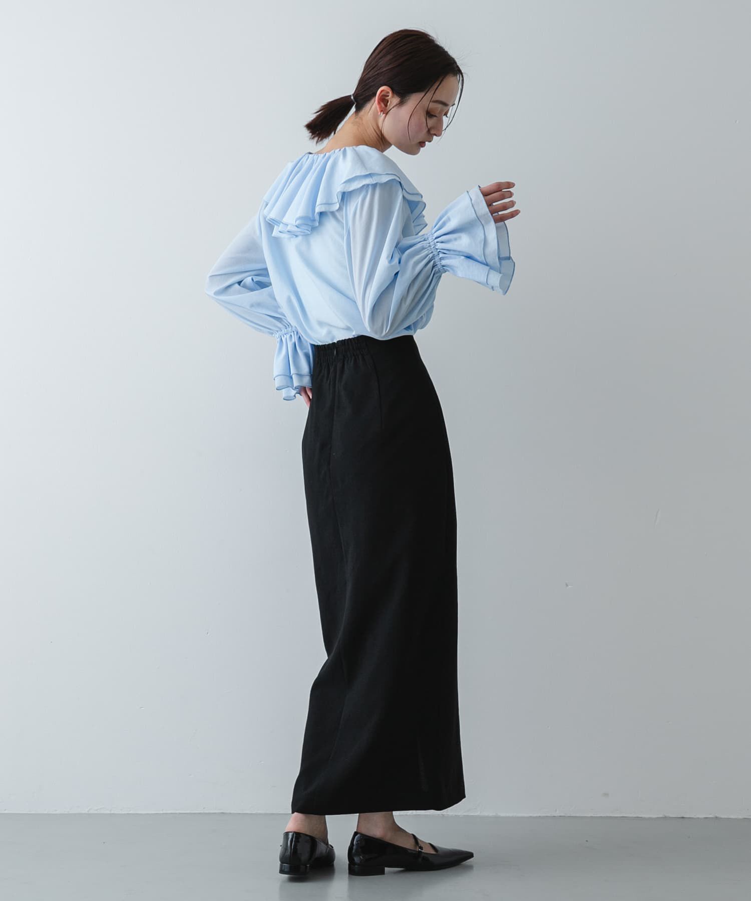 SENSE OF PLACE by URBAN RESEARCH「ラッフルブラウス」|シャツ・ブラウス|