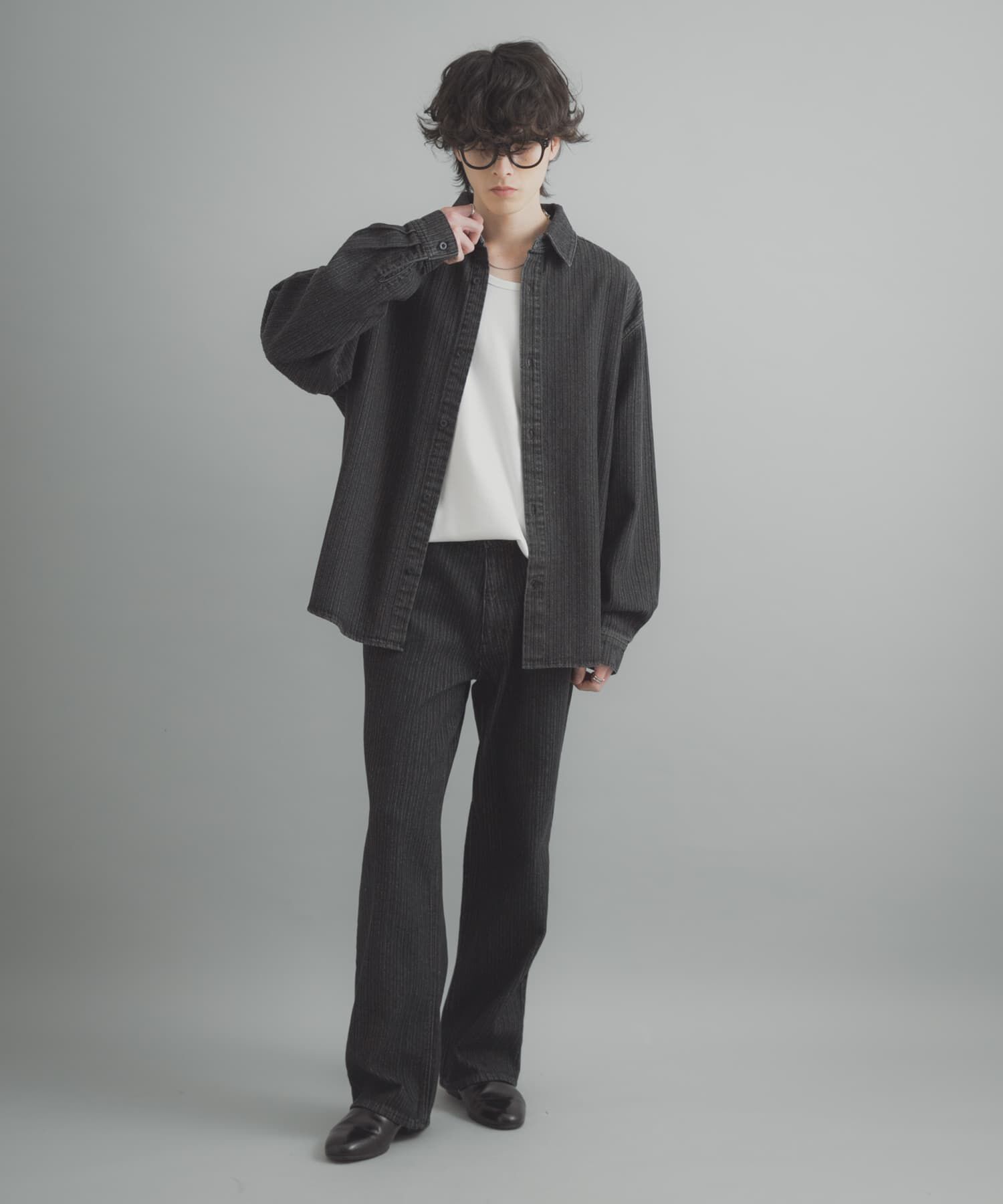 SENSE OF PLACE by URBAN RESEARCH「ジャガードデニムストレートパンツ」|その他|
