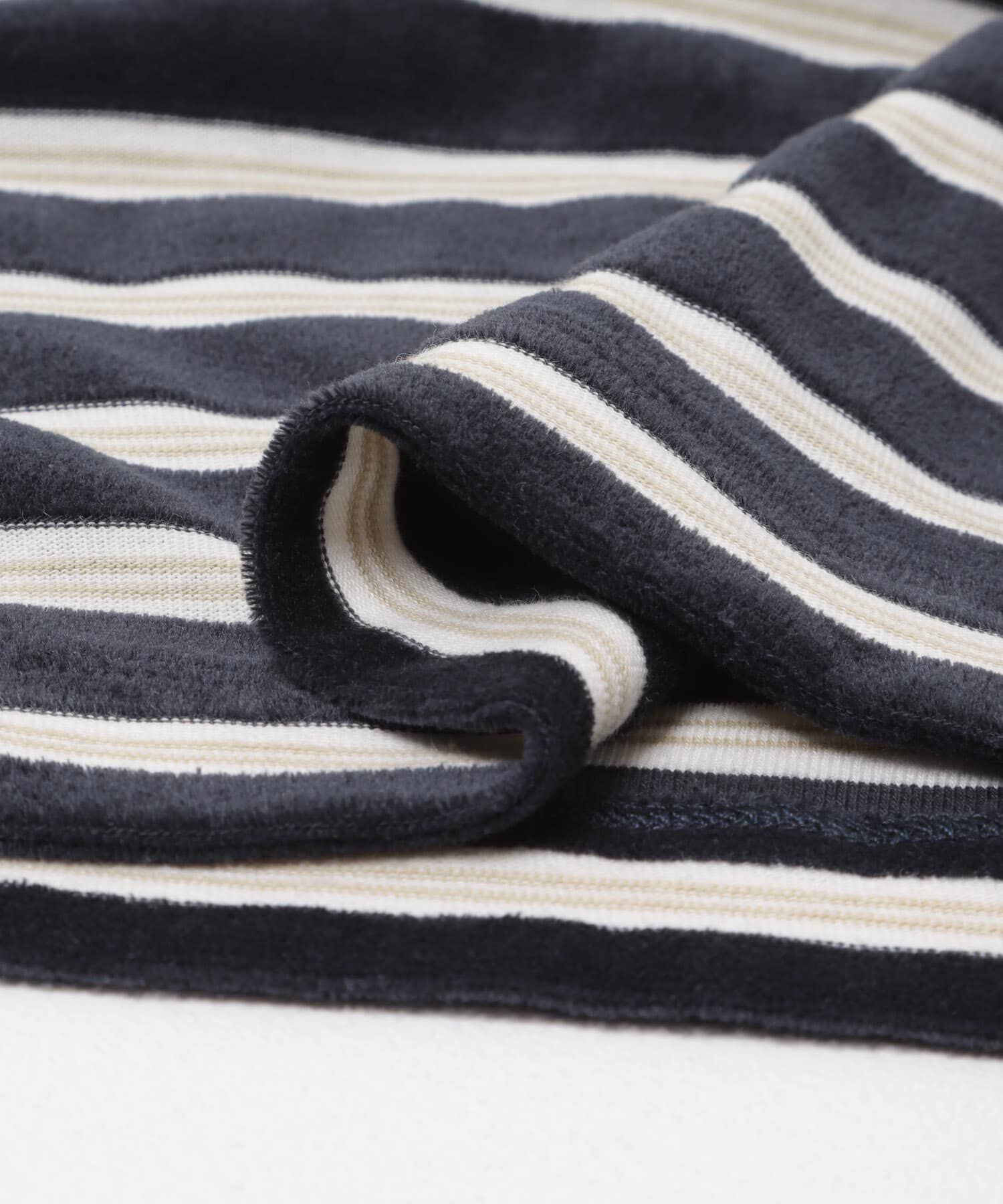 SENSE OF PLACE by URBAN RESEARCH「ベロアボーダーTシャツ」|Tシャツ・カットソー|