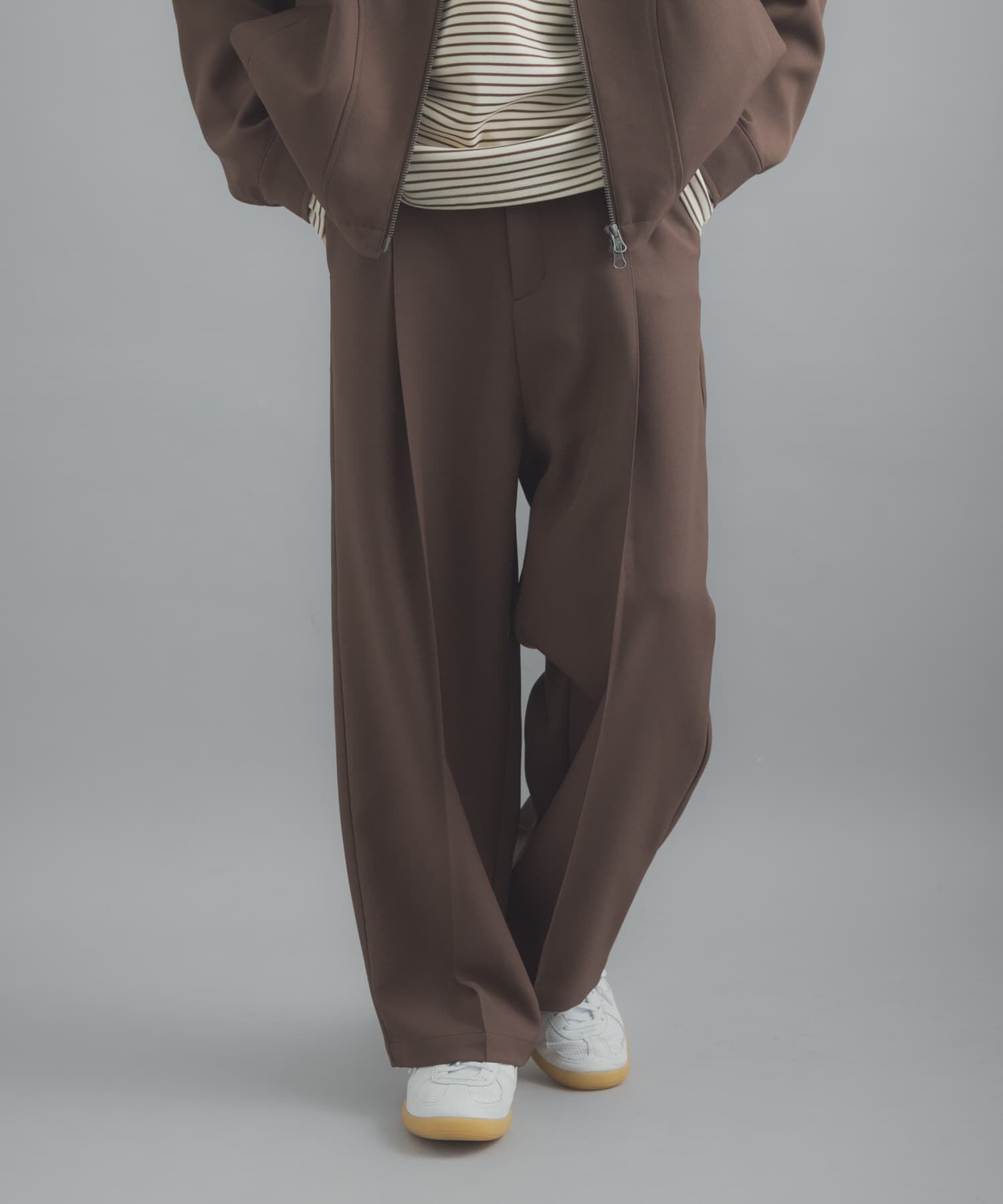 SENSE OF PLACE by URBAN RESEARCH「『撥水/防花粉』SKINProofタックワイドパンツ」|その他|