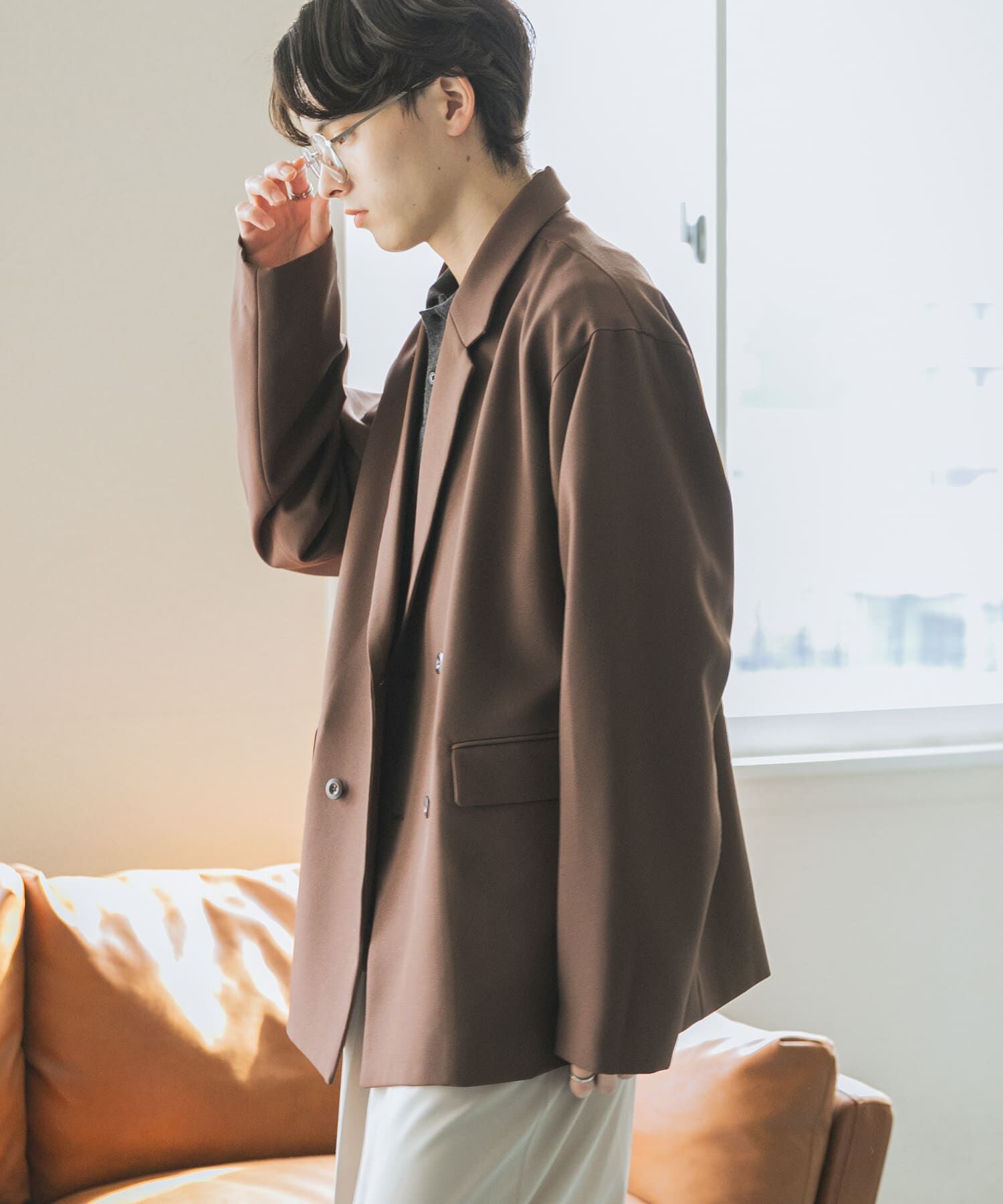 SENSE OF PLACE by URBAN RESEARCH「『撥水/防花粉』SKINProofダブルテーラードジャケット」|その他|