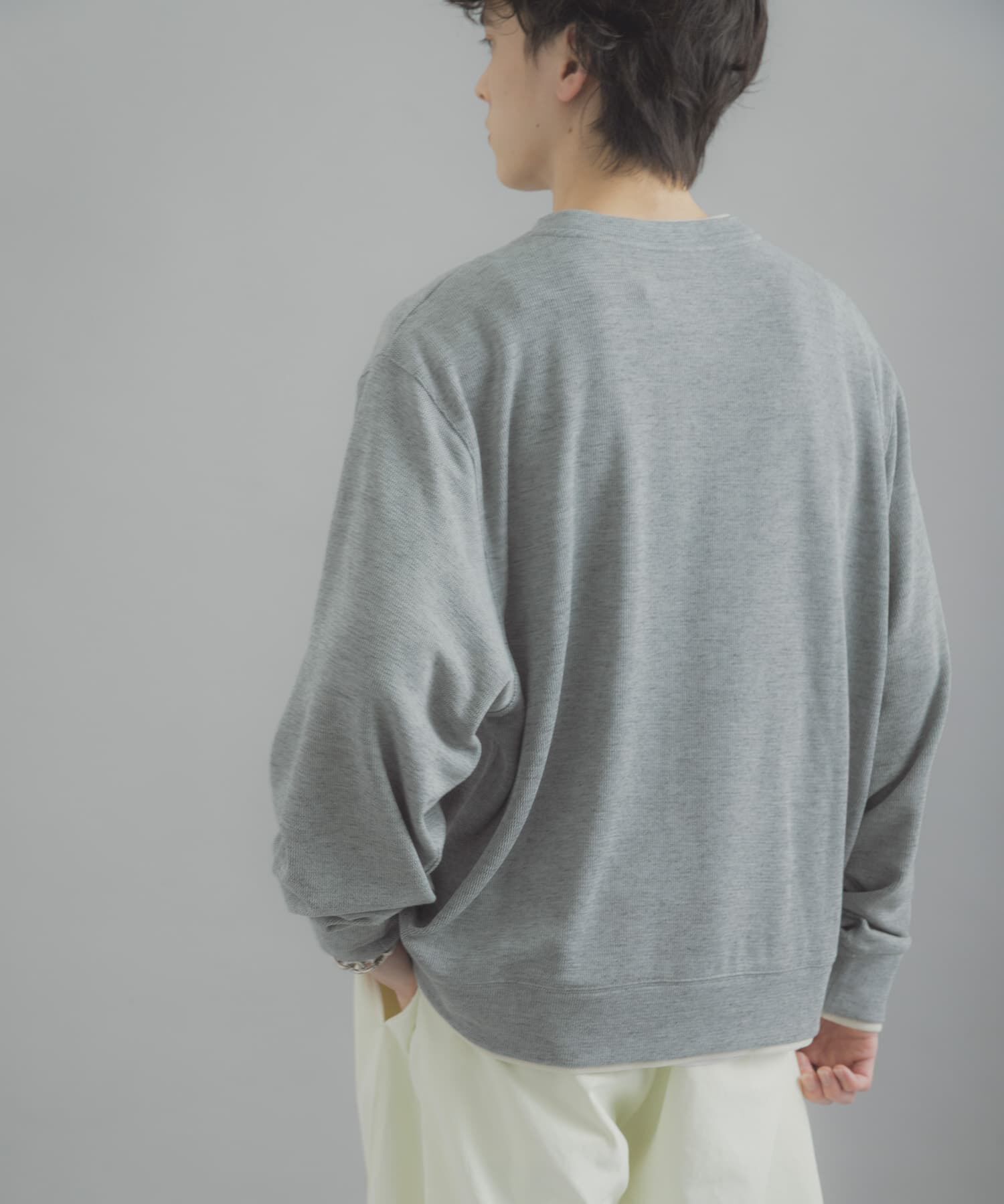 SENSE OF PLACE by URBAN RESEARCH「フェイクレイヤードクルーネックカーディガン」|カーディガン|