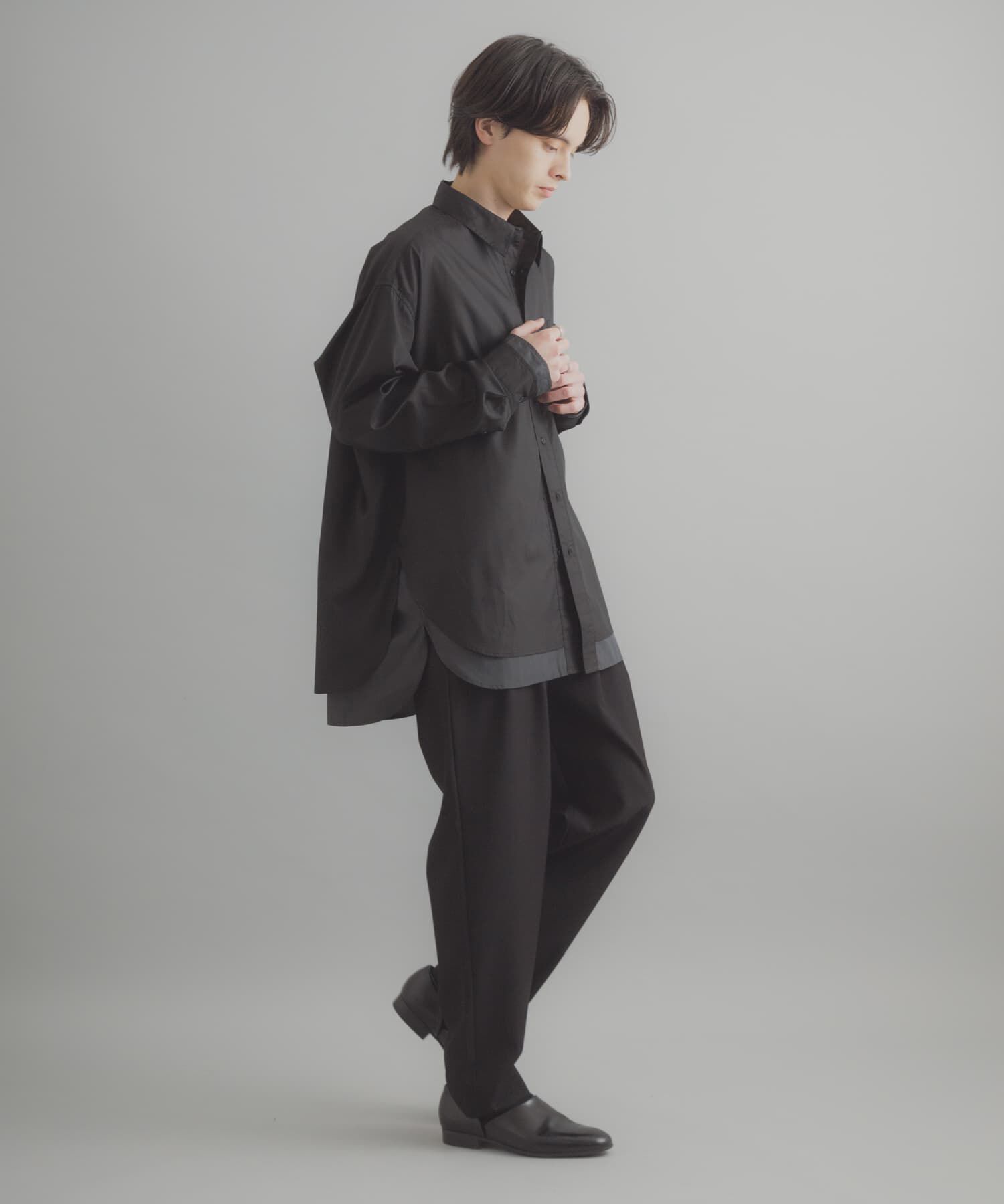 SENSE OF PLACE by URBAN RESEARCH「レイヤードレギュラーカラーシャツ」|シャツ・ブラウス|